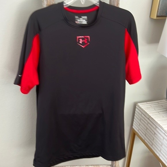 Men’s Under Armour Baseball Heatgear Loose Shirt‎ sz MD - Picture 1 of 5
